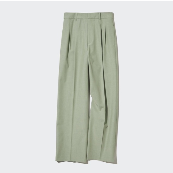 Uniqlo Wide Pleated Trousers - Picture 1 of 3